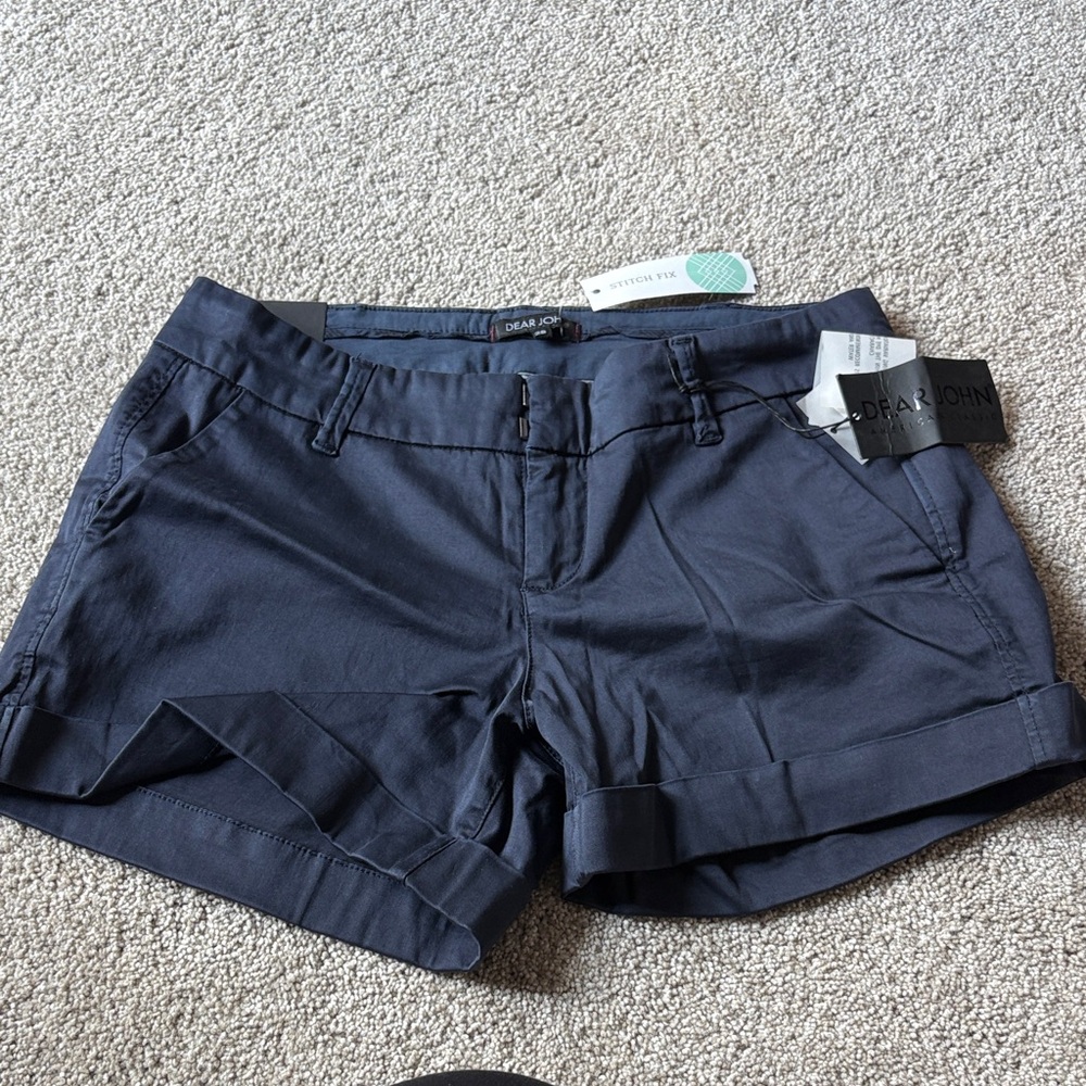 Dear John Women's Dark Blue Bermudas